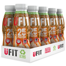 Ufit Salted Caramel Flavour High Protein Milkshake - 10x330ml