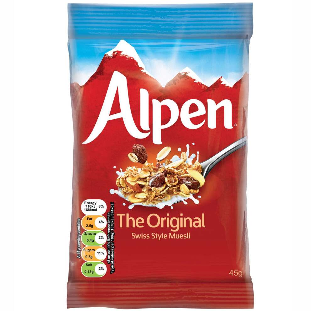 Alpen The Original Muesli Sachets - 30X45g