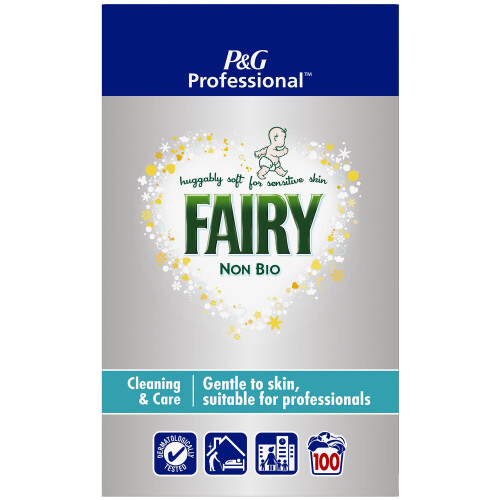 Fairy Fairy Professional Non Bio Washing Powder 100 Wash - 1x6.5kg