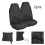 2X Car Front Seat Covers Universal Car Van Waterproof Protectors 4