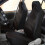 2X Car Front Seat Covers Universal Car Van Waterproof Protectors 6