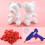 White Modeling Polystyrene Styrofoam Foam Bear Dog Modelling DIY Gift 10