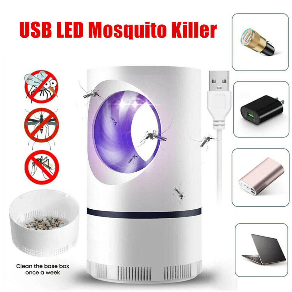 Pro Electric Fly Insect Bug Pest Mosquito Killer Zapper UV LED Lamp