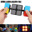 LED Music Magic Cube Puzzle Flip Slide Multiplayer Electronic Game Toys 2