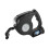 (Black ) Dog Leads Lead Retractable Training Pet Leash Extending Tape Cord With Light 1