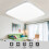 24W LED οροφής φως τετράγωνο πάνελ κάτω φώτα Μπάνιο Κουζίνα Κουζίνα Σαλόνι λαμπτήρας 1