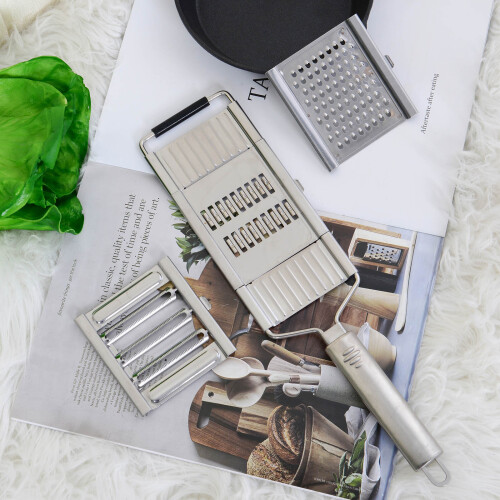 Multi-Purpose Vegetable Slicer Peeler Stainless Cutter Steel Grater Tool 1