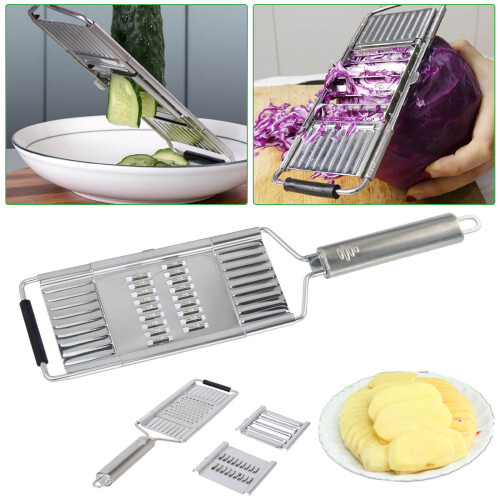 Multi-Purpose Vegetable Slicer Peeler Stainless Cutter Steel Grater Tool