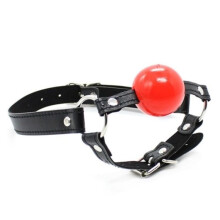 Ball Gag with Chin Strap, Restraing & Bondage