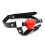 Ball Gag with Chin Strap, Restraing & Bondage 5