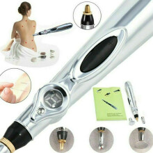 Pluma de acupuntura electrónica y masajeador de meridianos para el cuerpo - terapia de alivio del dolor