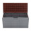 Living And Home Waterproof Large Plastic Garden Storage Box with Wheels 290L 4