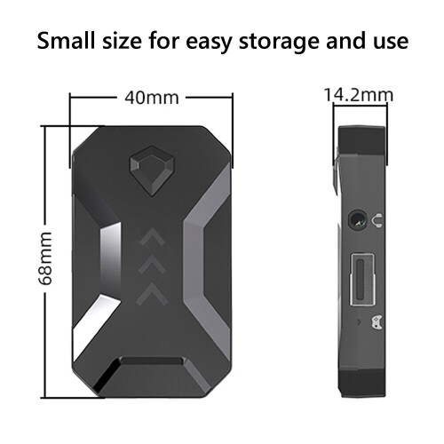 Game Console Accessories With Headset SWITCH XBOX PS4 PS3 Console Keyboard And Mouse Converter 2