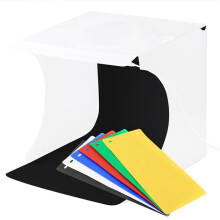 20cm Folding Portable 550LM Light Photo Lighting Studio Shooting Tent Box Kit With 6 Colors Backdrops