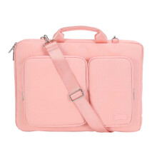 (Pink ) 14.1'' Laptop Bag PC Waterproof Shoulder Soft Case