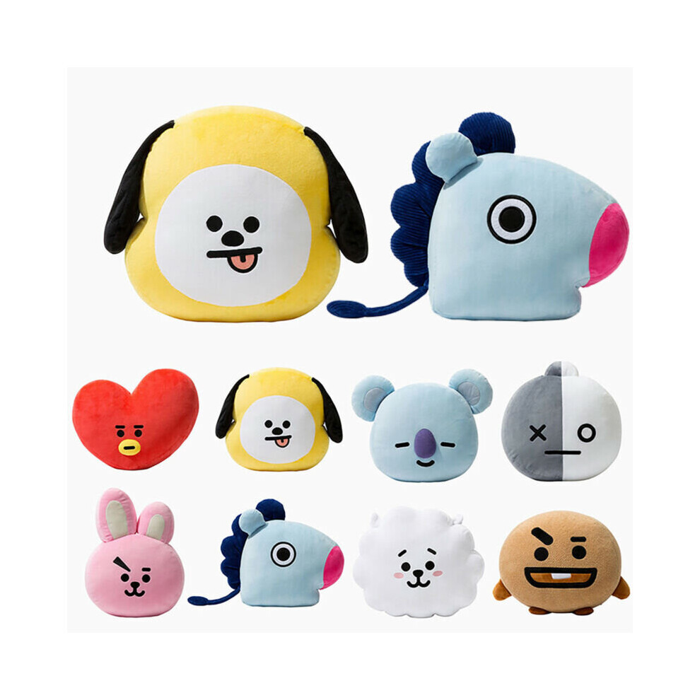 BTS Plush Toy TATA SHOOKY RJ SUGA COOKY Cute Pillow Doll Sofa Cushion Decor on OnBuy