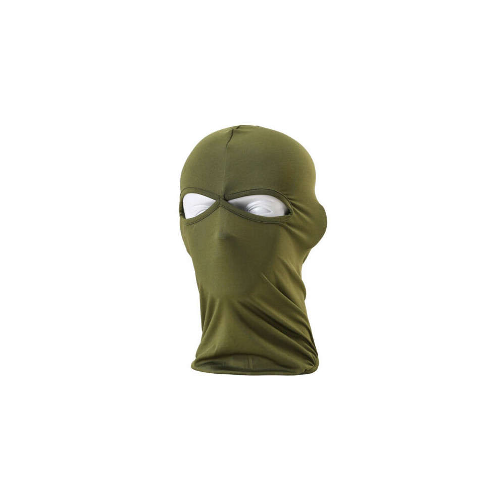 (Army ) Full Face Mask Balaclava Motorcycle Bike Cycling Ski Helmet Neck Plain Headwear Green 699346170760