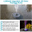 (Square Solar Fountain) Solar Panel Powered Water Feature Garden Pool Pond With LED Light 11