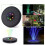(Square Solar Fountain) Solar Panel Powered Water Feature Garden Pool Pond With LED Light 9