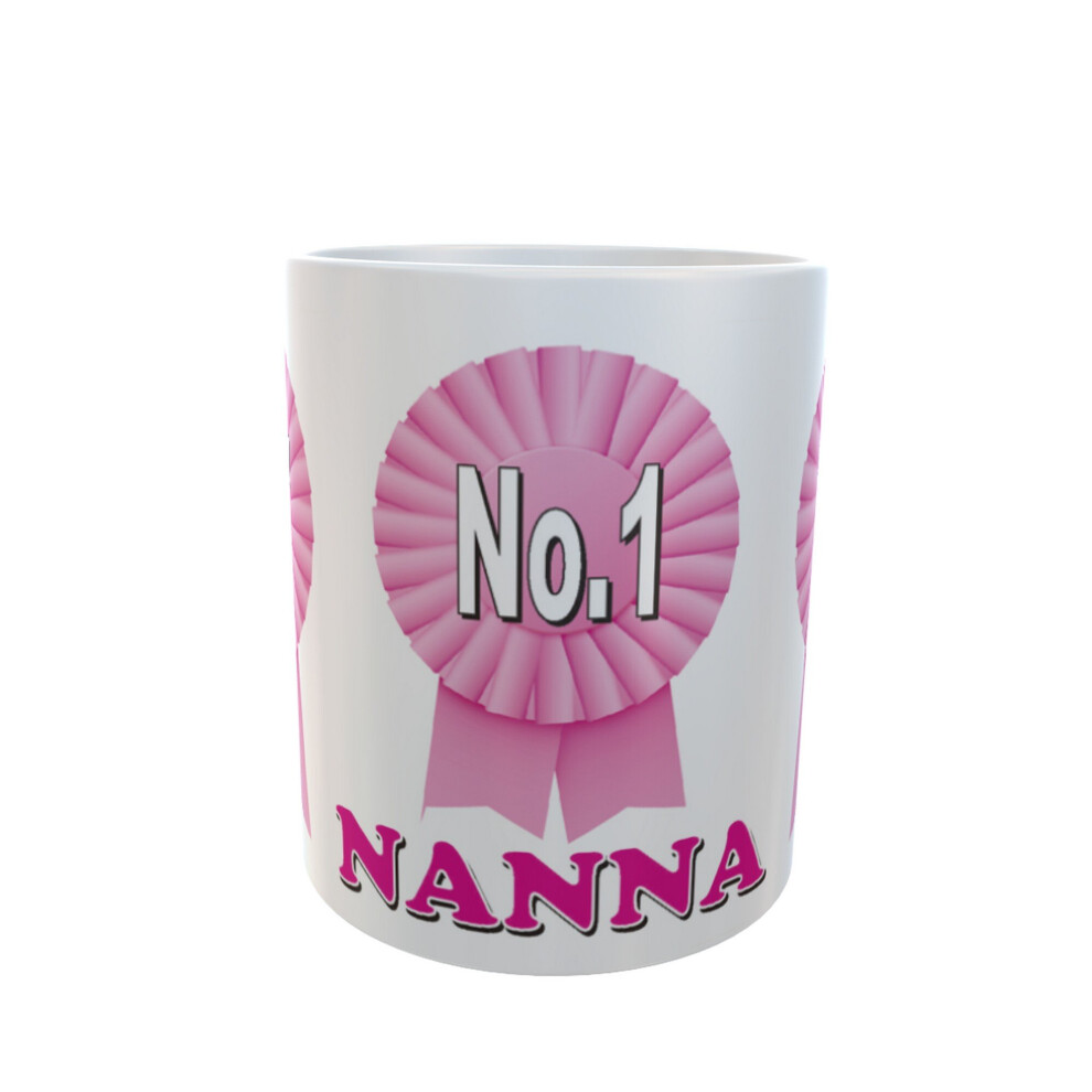 Simply the Best Nanna Ceramic Rosette Gift Mug