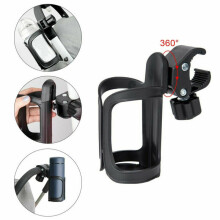 Baby Stroller Pram Cup Holder Universal Bottles Drink Water Bike Bag