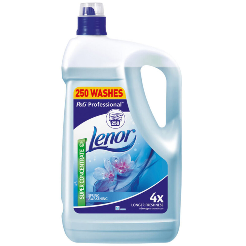 Lenor Spring Awakening 250 Wash Fabric Conditioner, 5 Litre