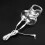 Electro Sex E-Stim Balls Sack, Clear 3