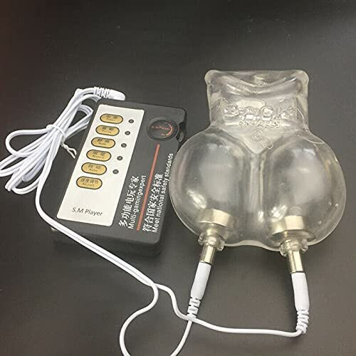 Electro Sex E-Stim Balls Sack, Clear 1