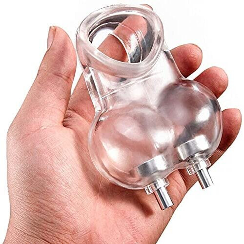 Electro Sex E-Stim Balls Sack, Clear
