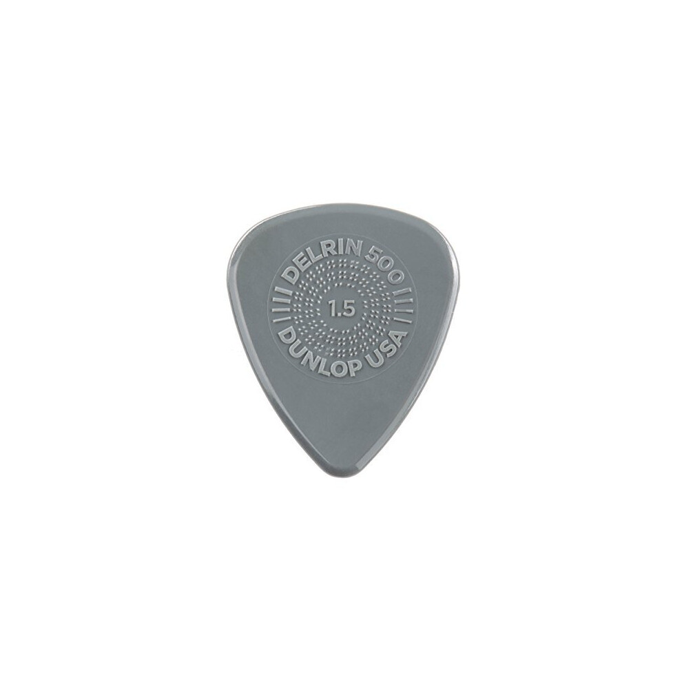 Jim Dunlop Delrin 500 Prime Grip 1.5mm Guitar Picks (450P1.5)