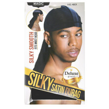Magic Collection Silky Satin Durag Gray 4801
