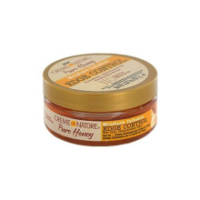 Creme Of Nature Pure Honey Edge Control Gel 2.25 Ounce Pot (66ml) (3 Pack)