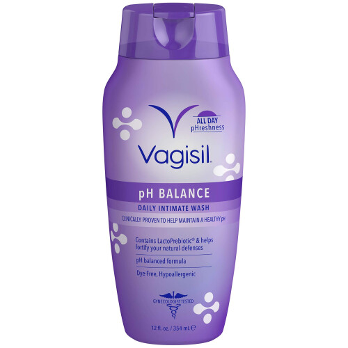 Vagisil, Ισορροπία pH, Ημερήσια Ομοιόμορφη Πλύση, 12 fl oz (354 ml)