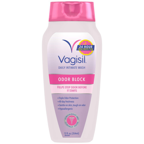 Vagisil, Μπλοκ Σμούξης, Καθημερινή Προσωπική Πλύση, 12 fl oz (354 ml)