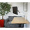 Dellonda Dellonda Single Motor Height-Adjustable Electric Sit & Stand Desk, Memory Function - Oak Desktop 4