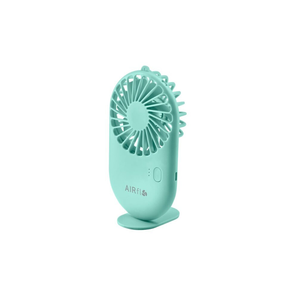 Portable & Powerful Airflow Mini Handheld Fan Built-in Battery: up to 2 Hours Run Time (per charge) - Mint