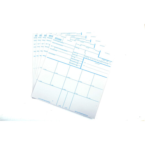 Fingerprint Cards, Applicant FD-258, 5 Cards