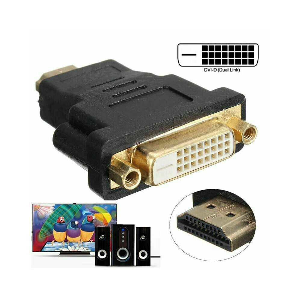 Dvi-D Female To Hdmi Male Video Converter Adapter 8800216259931