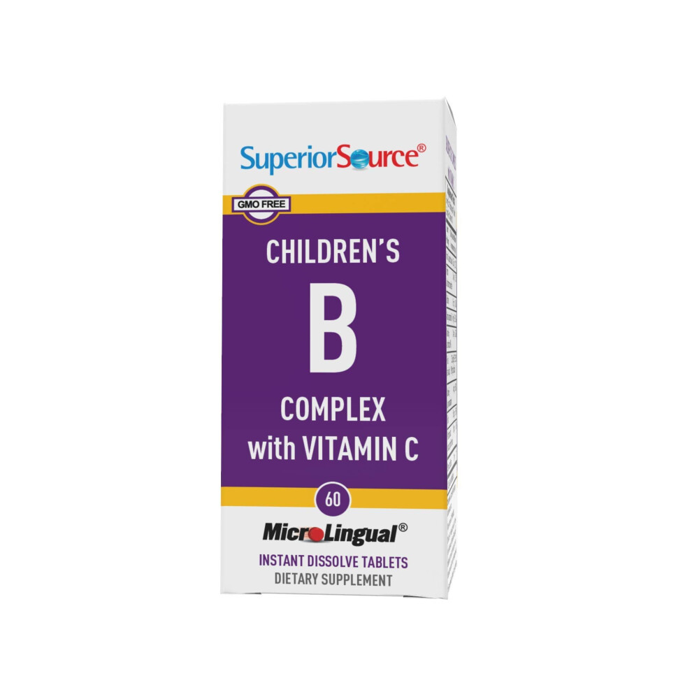 Superior Source Child B-Complex Vitamins (60 Tablets)