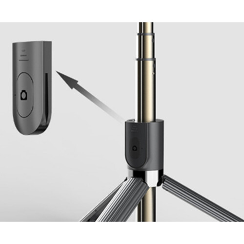 L03s Mobile Phone Bluetooth Selfie Stick with Fill Light Multi-function Camera Integrated Retractable Tripod Bracket 2