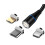 F11 2M 3A Fast Charging Magnetic Data Cable 3 In 1 Magnetic Cable Charging Cable Magnet Charging Cable 1