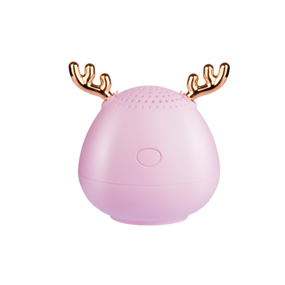 Antlers Wireless Mini Bass 5.0 Bluetooth Reproduktor Mini Subwoofer PočíTač Mobilní Telefon Mini Reproduktor-RůžOvý-image