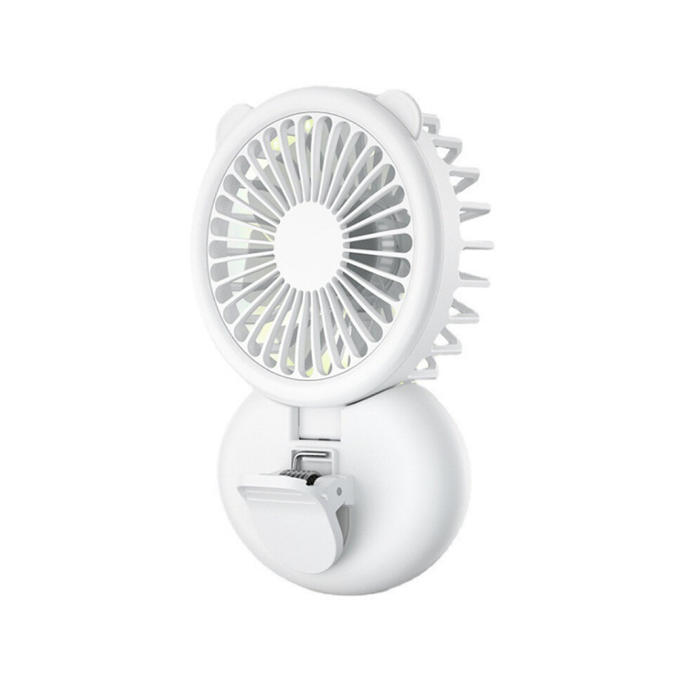 4 In 1 Clip Fill Light Fan Handheld Hanging Neck Usb Fan Portable Small Fan Cooling Device-image-OPC-P7HQQVY-NEW