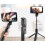 L03s Mobile Phone Bluetooth Selfie Stick with Fill Light Multi-function Camera Integrated Retractable Tripod Bracket 2