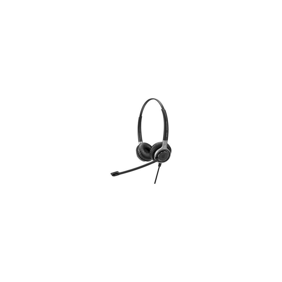 Epos Black Sennheiser Impact Sc 660 Wired On-Ear Stereo Headset - Si