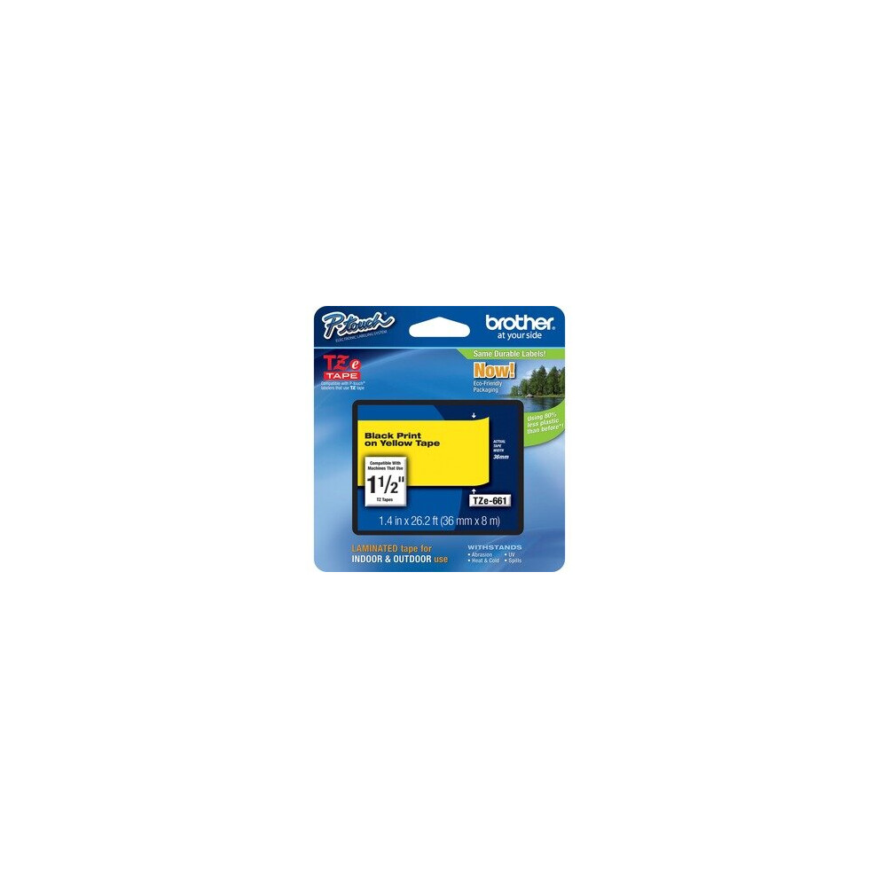 Brother TZE-661 Label Tape - 38.10 mm x 7.99 m Length - Thermal Transf