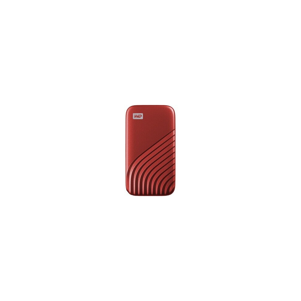 Wd My Passport Wdbagf0010brd-Wesn 1 Tb Portable Solid State Drive - Ex Red 619659184025