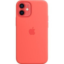 Apple Silicone Case with MagSafe for iPhone 12 mini - Pink Citrus - MHKP3ZM/A