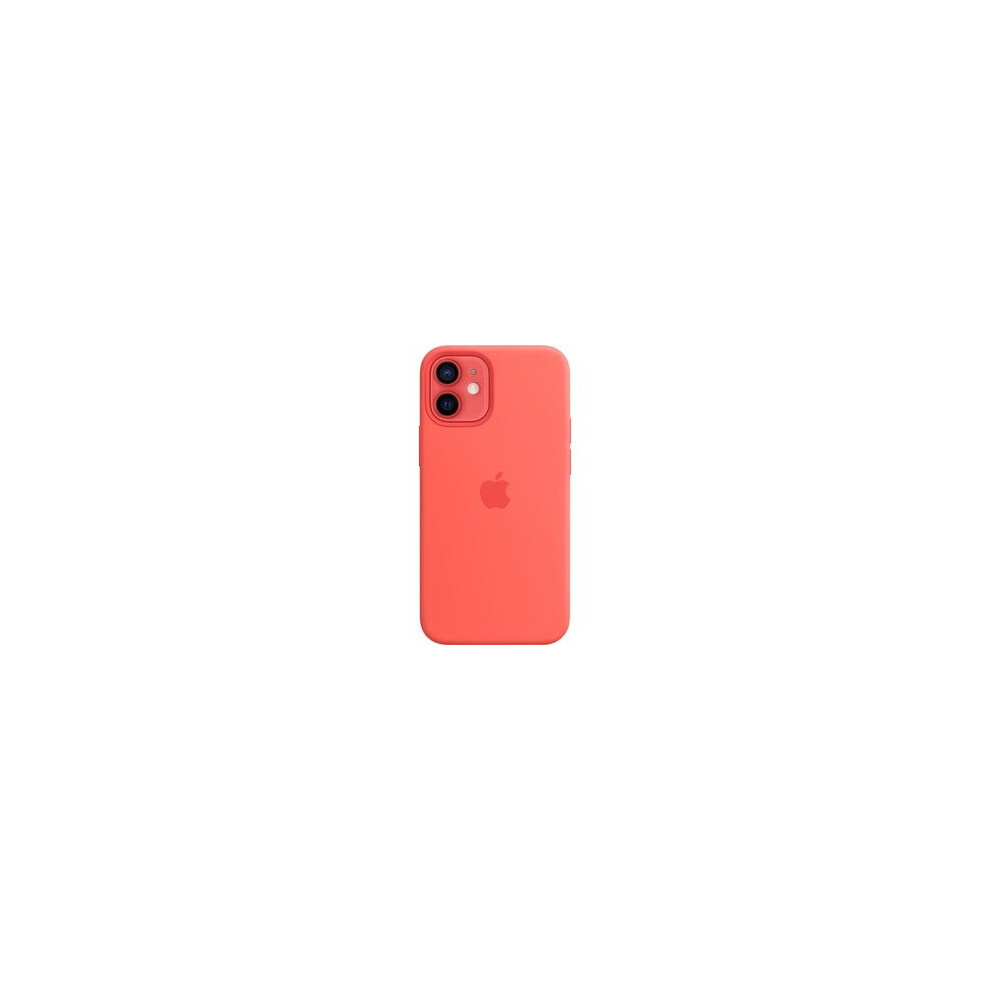 Apple Silicone Case With Magsafe For Iphone 12 Mini - Citrus - Mhkp3zm/A Pink