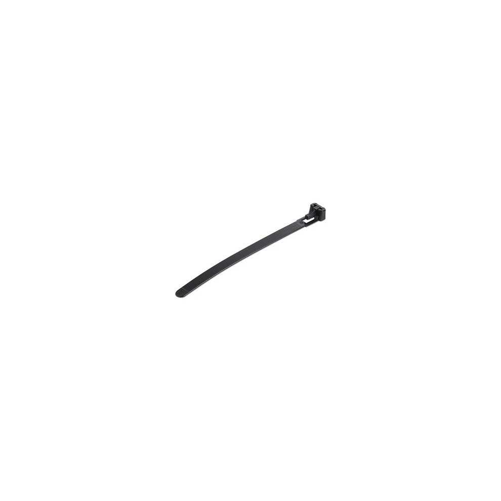 Startech.com 5Inch (12Cm) Reusable Cable Ties, 1-1/8Inch (30Mm) Dia. 5 Black